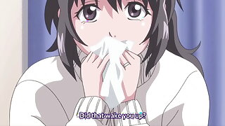 Sexy hentai wife wakes up her scrimp far a blowjob